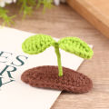 1Pc Cute Bean Sprouts Duck Crochet Hair Clip Handmade Princess Girls Hairpins GJCUTE. 