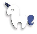 Unicorn Wall Lamp Night Lamp For Kids - Cartoon Character 3D Lamp For Boys & Girls. 