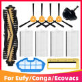 Main Side Brush Hepa Filter Brush Cover For Eufy 11C Cecotec Conga Excellence 990 Ecovacs Deebot N79S Robot Vacuum Spare Parts-Set J. 