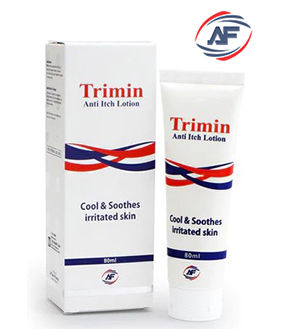 Trimin Lotion Anti Itch, Cool & Soothes Irritated Skin