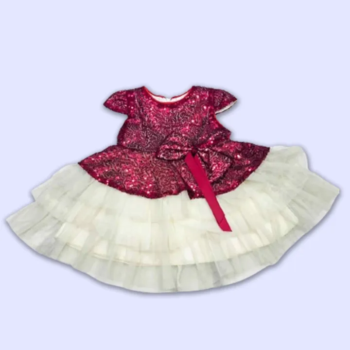Imported%20Fancy%20Baby%20Frock%20with%20trouser%20For%20(6%20-%2018%20months)%20-%20Image%203