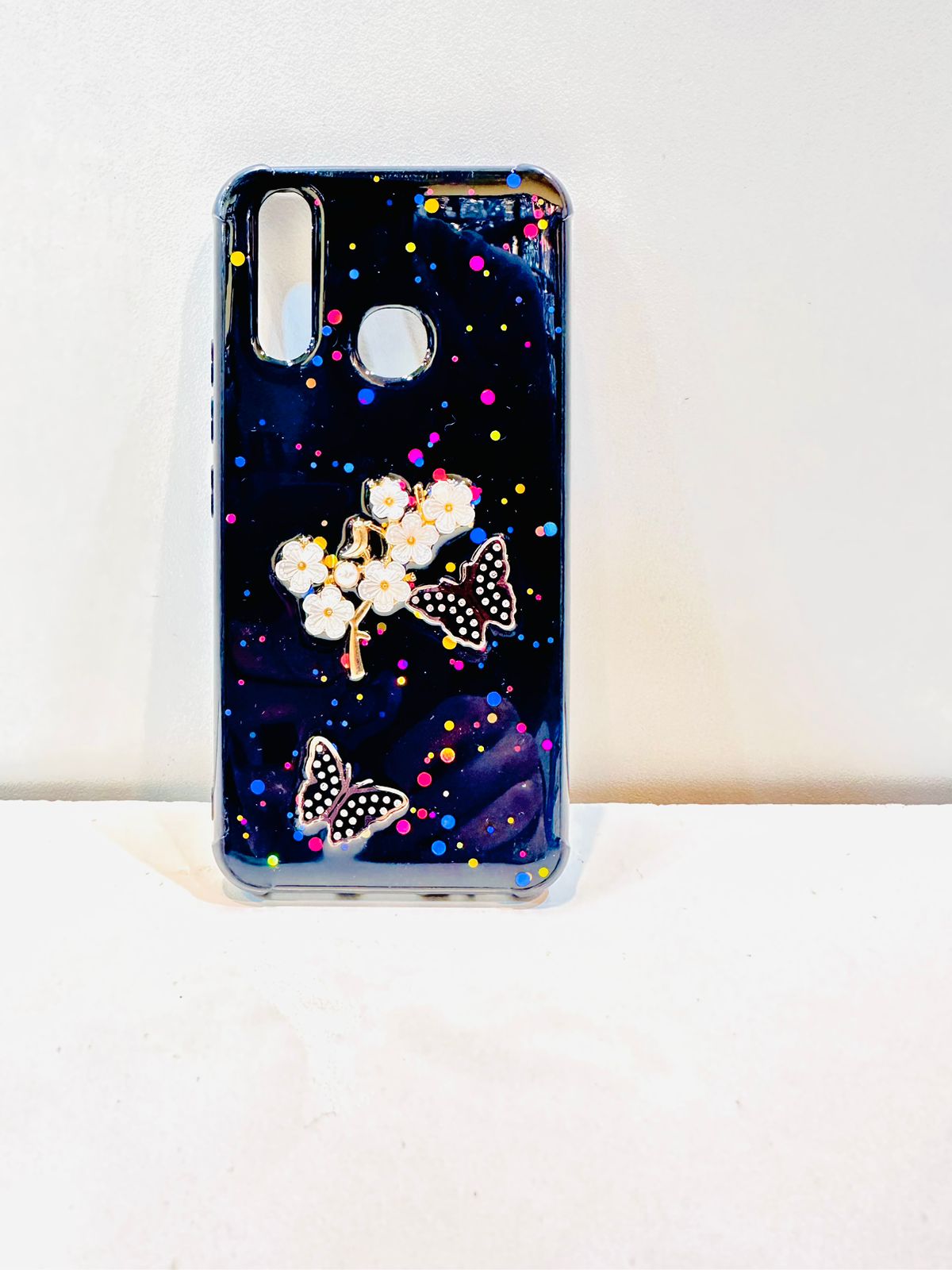 Lahore Mobile Case for Vivo Y11 / Y12 / Y15 / Y17 Back Cover Girls Back Cover - Fancy Flower Butterfly Covers-Vivo Y11 / Y12 / Y15 / Y17 Back Case 2