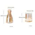 Water Set 7 pcs Classic Style Glass Set With Cork Lid Imported Quality Heat Resistant. 