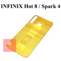 Hot 8 / Spark 4 Back Protector Gold Sheet 24k For Infinix Hot 8 / Spark 4. 