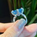 Top Quality Luxury Gift Zircon Rings For Women. 