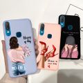 【BestGO】For Vivo Y11  Case 1906 Young Style Painted Phone Cover For Vivo Y11 () Soft TPU Casing 6.35''. 