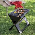 X TYPE FOLDABLE PORTABLE Barbecue Grill, BBQ / BAR B Q Portable Grill WITH COOKING PLATE. 