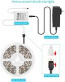 MINGER LED Strip Lights 16.4ft, RGB Color Changing LED Lights for Home, Kitchen, Bedroom, Dorm Room, Bar, LED Lights for New Year Decorations with IR Remote Control, 5050 LEDs, DIY Mode. 