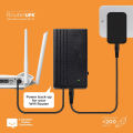 WiFi Router UPS Power Bank 12 Volts 1A 1.5A Tp Link Tenda PTCL Fiber 12v Router. 