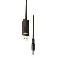 Ansty Data Cable Z-028 Universal 5-12V Power Adapter with Built-In Chip for Wi-Fi Router, USB Hub, Audio, Light, Fan, Heat Sink - Boost Power Cord. 