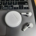 Air31 Earbuds Wireless Earphones Transparent crystal frame Bluetooth headset Air 31 earbuds Digital Display powerbank for earbuds charging. 