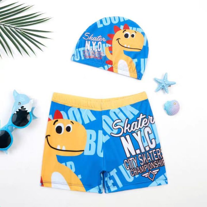 Quick%20Dry%20Children's%20Swim%20Trunks%20Boys%202024%20New%20Cross-border%20Medium%20and%20Big%20Kids%20Shark%20Cartoon%20Swimming%20Trunks%20Factory%20Direct%20Sales%20-%20Image%203