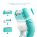 Daling 3 in 1 Original 6198B Rechargeable Electric Shaver Epilator Callus Hair Remover For Ladies Women Girl Body Leg Armpit Hair Removal Machine Womens Shaving Machine Professional Beauty Tool Kit Best Hair Removing Machine For Ladies. 