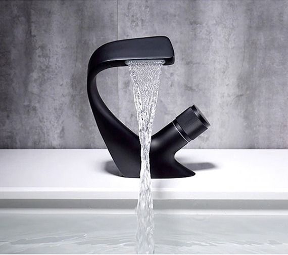 what is nowsta? – tapgoods Images High Quality Grahic Premium Matte Black Waterfall Basin Mixer Tap – Luxury Single Handle ...