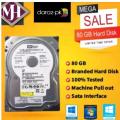80 GB to 500 GB Sata Internal Hard Disk for PC / DVR (Guaranteed Lowest Rate). 