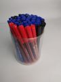 STAEDTLER BALL PEN 50 Pen Jar (35 Blue+10 Black+5 Red). 