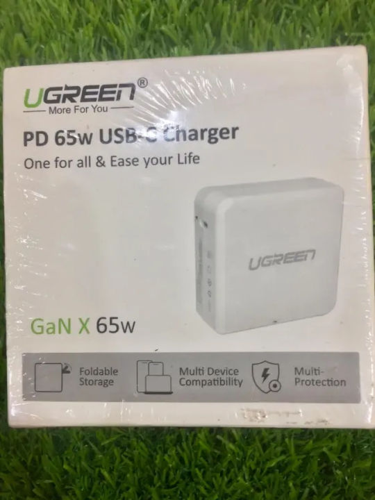 UGREEN PD 65W USB C Charger Quick Charge QC4.0 QC PD3.0 PD USB C Type C Fast USB Wall Charger Adapter For iPhone 13 Pro Max 12 Macbook Pro