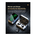 YD04 Wireless Bluetooth Headphones Digital Display Headset LED Digital Display Headset In-Ear Bluetooth 5.3 Headset Sports Headphones. 