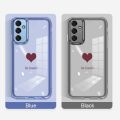 Samsung Galaxy A06 A16 Casing Lovely Love Heart Crystal Candy Case Lens Protection Case Exquisite Soft Cover. 