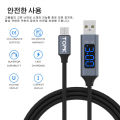 TOPK AC32 LED 3A Micro USB Type C Cable Data Mobile Phone Cables Fast Quick Charge Wire for Charging Cord for Xiaomi Huawei. 
