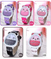 Tiktok social person's Piggy girl cartoon adult student Korean version simple cute children's junior high school watch. 