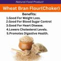 Wheat Bran Flour 1 kg / Gandam choket Atta/ Dite /Sugar  control Atta 1 KG. 