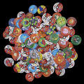 20/30pcs Tazos Pokemon 1/2 Generation Round Plastic Pogs Pikachu Game Cards Cheetos Chips Taps Pokemon Strokes Collection Gifts. 