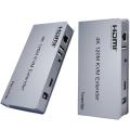 4K 120M HDMI KVM Extender Transmitter Receiver Over Cat5/5e/Cat6 Rj45 Ethernet Cable Support USB Mouse Keyboard Touch Screen. 