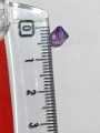 Pack of 40gms Beads of 6mm. Purple Cut Dana Acrylic Beads For DIY Jewelry Making, Jewelry, DIY, Dresses And Crafting Accessories.. 