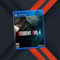 PLAYSTATION 4 DVD RESIDENT EVIL 4 REMAKE PS4 GAME. 