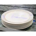 Plates - Curry/Broth/Soup Plates - 11 Inch Extra Large Size Dinner Plates Melamine - High Quality Double Glazed (Set of 6). 