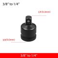 1Pcs Durable Air Impact Socket Socket Adapter 1/2" 3/4" 3/8" 1" Drive Square Sleeve Ratchet Wrench Adapter Hand Pneumatic Tool Universal Converter Joint. 