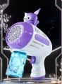 Space Bubble Gun For Kids, Cute Cartoon Bubble Gun Kuromi Character - Full Automatic Bubble Machine with Colorful Lights Effect LEAK-PROOF Bubble Gun Toy for Toddlers 5000+ Bubbles Per Minute for kids and toddlers. 