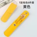 Ear Wax Cleaning Kit, 6 Pcs Ear Pick Tools, Wax Removal Kit, Ear Cleaning Tool Set, Spring Earwax Cleaner Tool for Children and Adult Multicolor. 