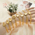 Grace Wholesale Factory Price 18K/24K Gold Plate Watch Bracelet Mens Bracelets Dubai Gold Bracelet. 