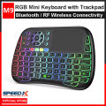 M9 Mini Keyboard Mouse for Smart Tv Bluetooth Wireless Backlit 2.4g Remote Touchpad for Android TV Box / Laptop. 