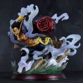 22cm Piece Anime Figure One Piece Luffy Action Figure Battle Statue Gk Gear Fourth Luffy Figurine Collectible Model Toys. 