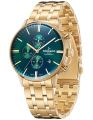 Tornado Men's Chronograph Green Dial Watch - T6102-GBGH. 