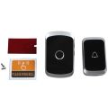 Cacazi Wireless Waterproof Doorbell 300M Remote Led Flash Home  Door Bell Chime Us Plug. 