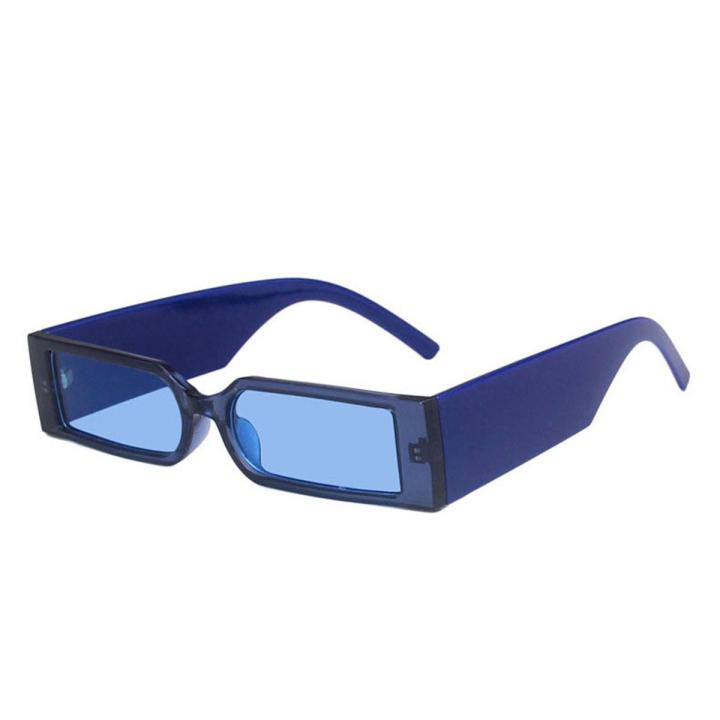 2021Fashion Small Rectangle Sunglasses Women Men Personality Vintage Narrow Frame Sun Glasses Ladies Punk Frames Eyewear