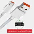 100% Original Xiaomi 6A 33w 55w 67W 120W Turbo Charger Cable MI Turbo Charging Type C Cable For Mi 11 Pro Ultra MI 10T Pro 5G 10i Poco X3 GT Poco F3 Poco F3 GT Type C Fast Charging Cable K30 Ultra POCO M3 Pro 5G Mi 11 Lite 10T Poco X3 GT Redmi Note 11. 