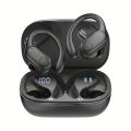 Premium Wireless HiFi Stereo Ear Hook Earbuds - Enjoy Rich Audio with TWS BT 5.3, Noise Reduction & Waterproof Design!. 