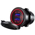 12v usb outlet-1 x Car Charger Adapter
1 x Wire with 10A fuse(Cable length 60CM)-Black. 