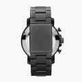 Fossil Nate Smoke Stainless Steel Gunmetal Dial Chronograph Quartz Watch for Gents - JR1437. 