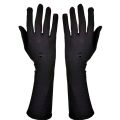 Long Black Full Finger Gloves Hand Cover Pair Islamic Muslim Ladies Hijab Gloves - Be Hijabi. 