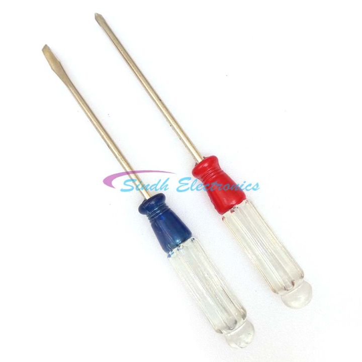 2PCS%20-%20Screwdrivers%203*70mm%20Slotted%20And%20Cross%20Headed%20General%20Use%20-%20Image%203