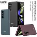 HOCE Ultra Thin Phone Case For Samsung Galaxy Z Fold 5 Camera Protect Folding Cases For Galaxy ZFold5 Fashion Pure Color Protect Cover. 