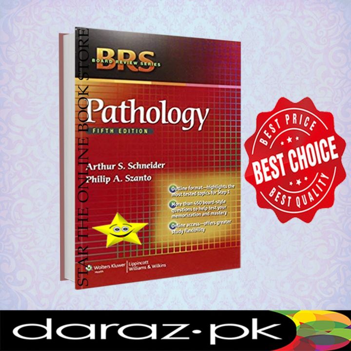 BRS Pathology 6th Edition by Arthur S. Schneider MD