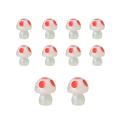 Quorrae Luminous Mushroom Statue Delicate Luminous Statue Figurine Ornament Scene Layout Prop. 