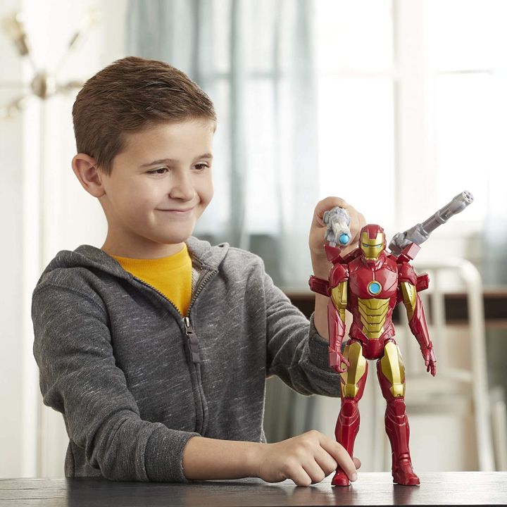 Hasbro:%20MARVEL%20TITAN%20HERO%20SERIES:%20BLAST%20GEAR%20IRON%20MAN%20(E7380)%20-%20Image%206